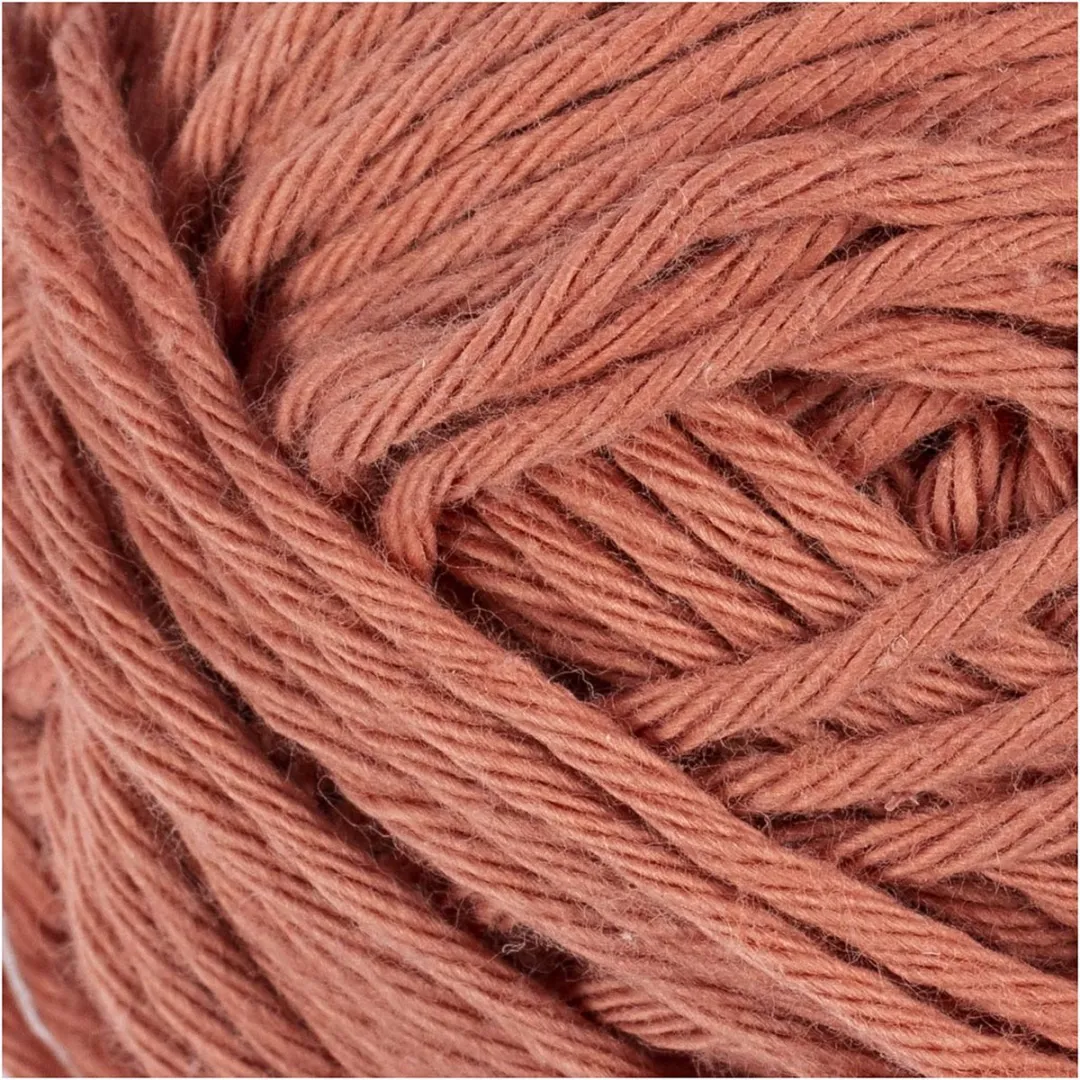 Creativ Company Katoengaren 8/8 50g - Terracotta