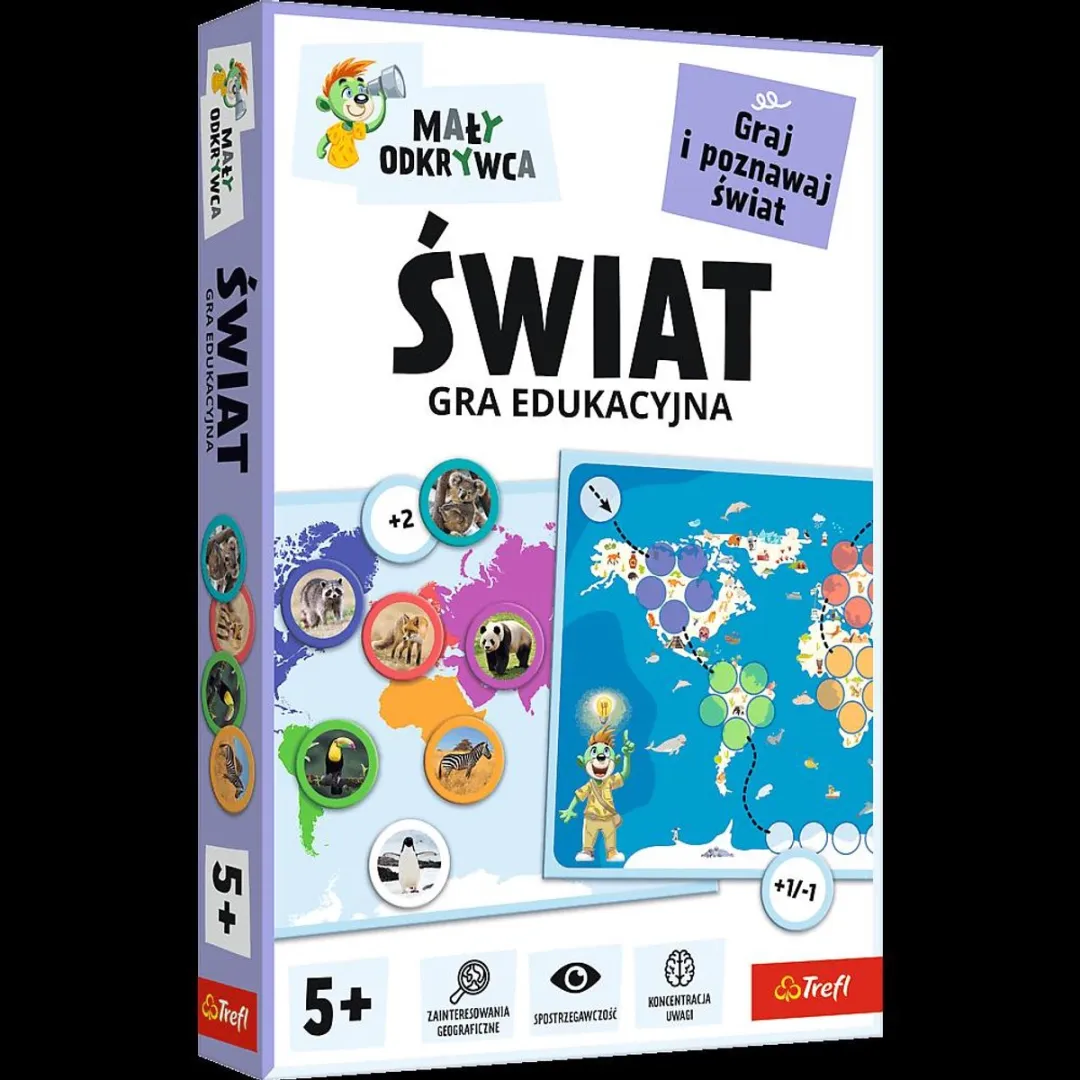 Trefl Świat Mały Odkrywca Puzzels