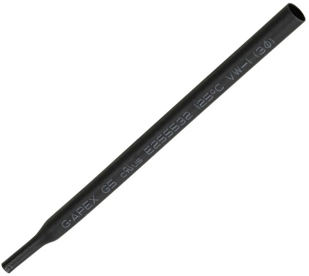 Tru Components Krimpkous 3mm Zwart - 15m