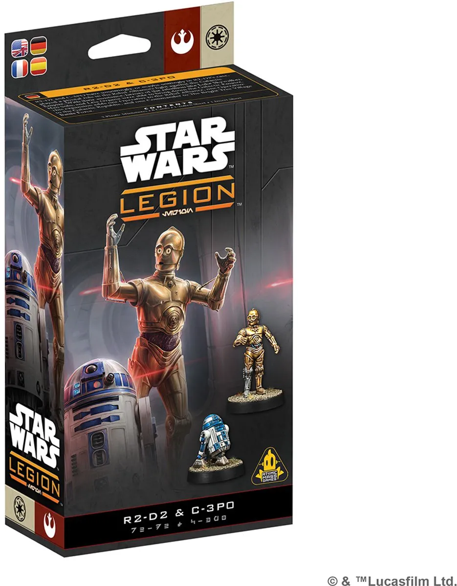 Atomic Mass Games Star Wars Legion R2-D2 & C-3PO Uitbreiding