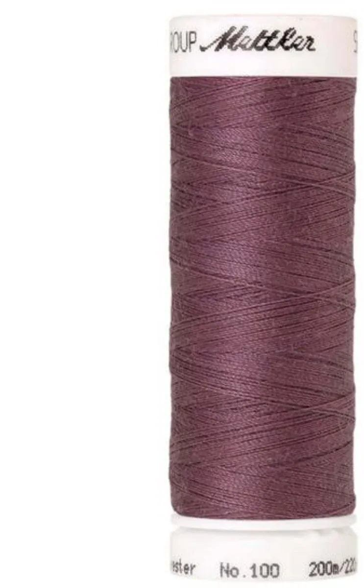 Amann Mettler Seralon 200mt #0300 Naaimachinegaren - Smoky Malve