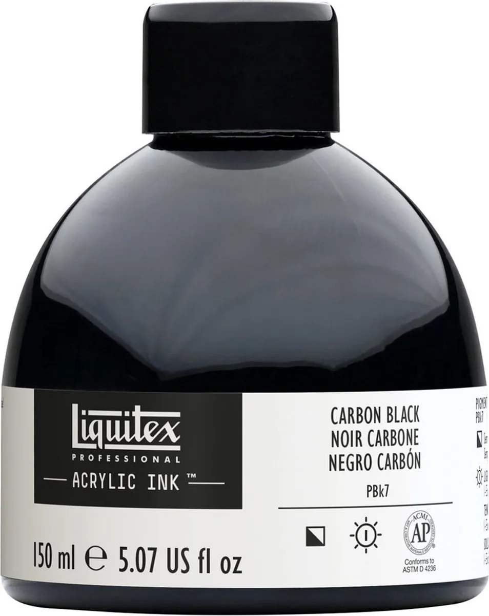 Liquitex Professional Acrylic Ink Carbon Black 150ml
