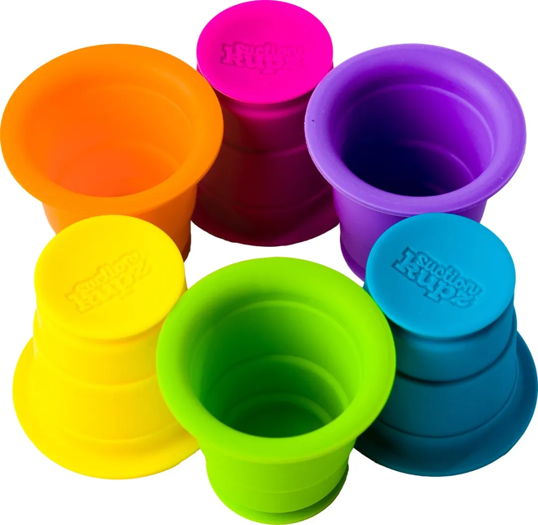 Fat Brain Toys Stapelbekers Met Zuignappen Junior