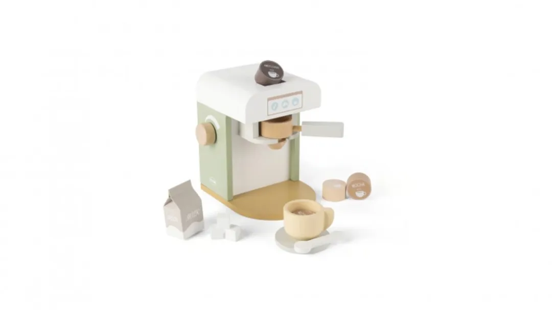 Dantoy Houten Koffiemachine XL Multicolor