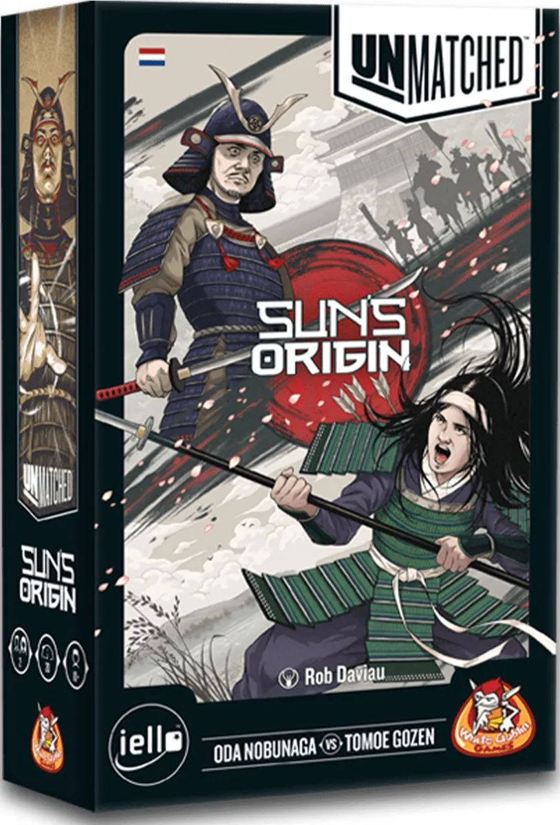White Goblin Games Unmatched Sun's Origin Strategisch Familiespel