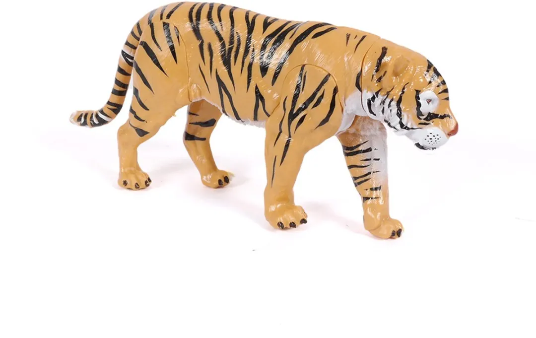 PIA Soft Toys 3D Anatomie Tijger - Zwart/Oranje
