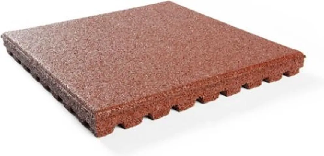 Intergard Rubberen Tegels Groen 500x500x65mm - 79217550