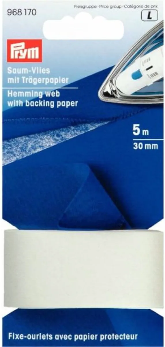 Prym Zoomvlies 30mm Wit 5m