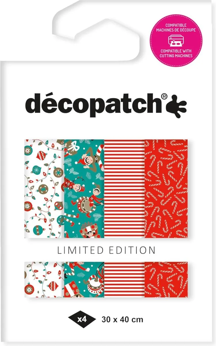Decopatch Texture Papier Set ELFEN Hotfoil