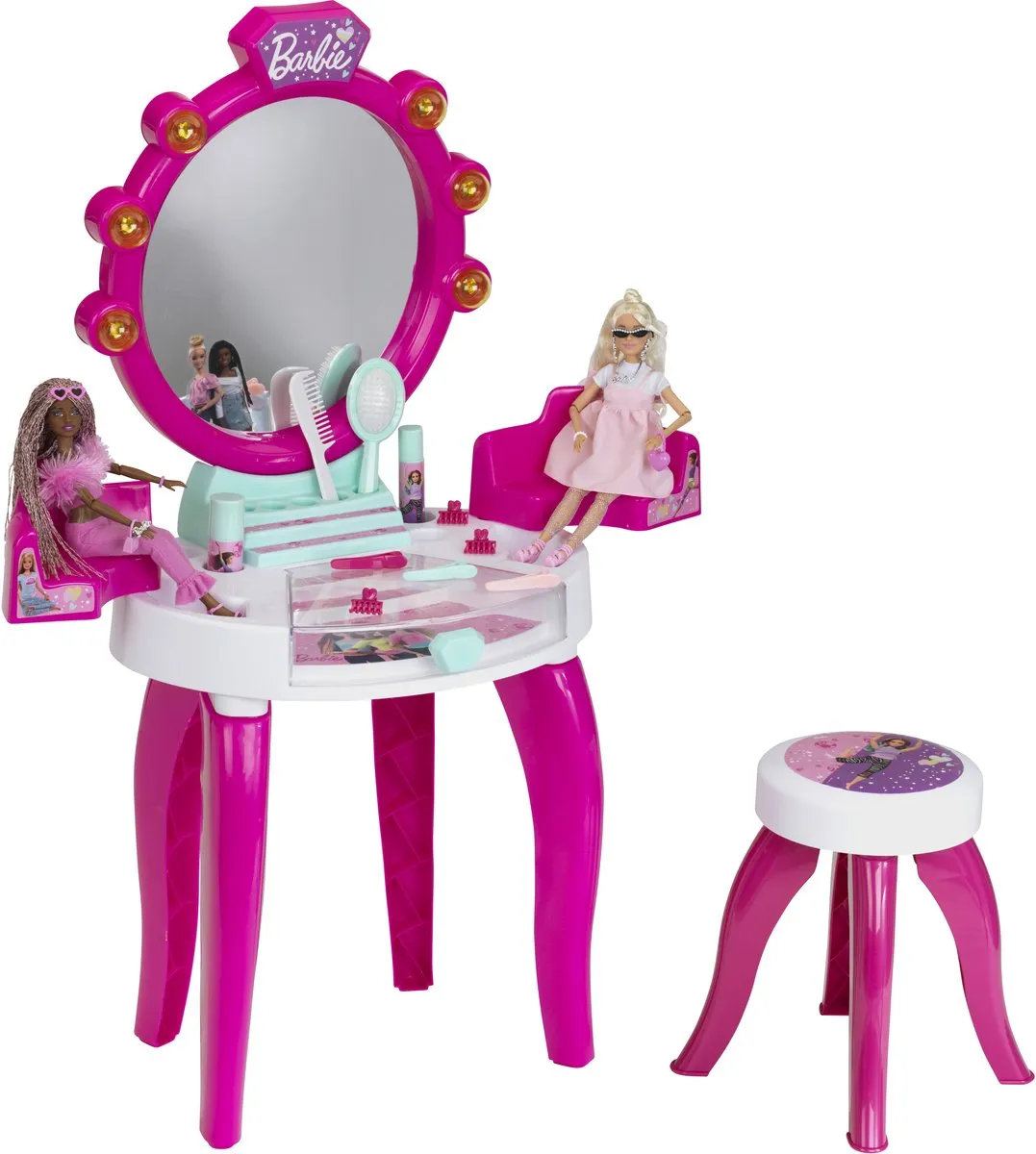 Klein Toys Barbie Schoonheidsstudio met licht en geluid - Multicolor
