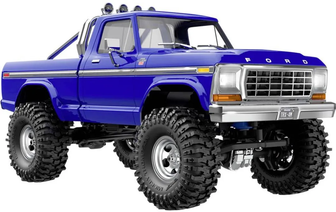 Traxxas TRX-4M Ford F-150 High Trail Edition Blauw RC Crawler