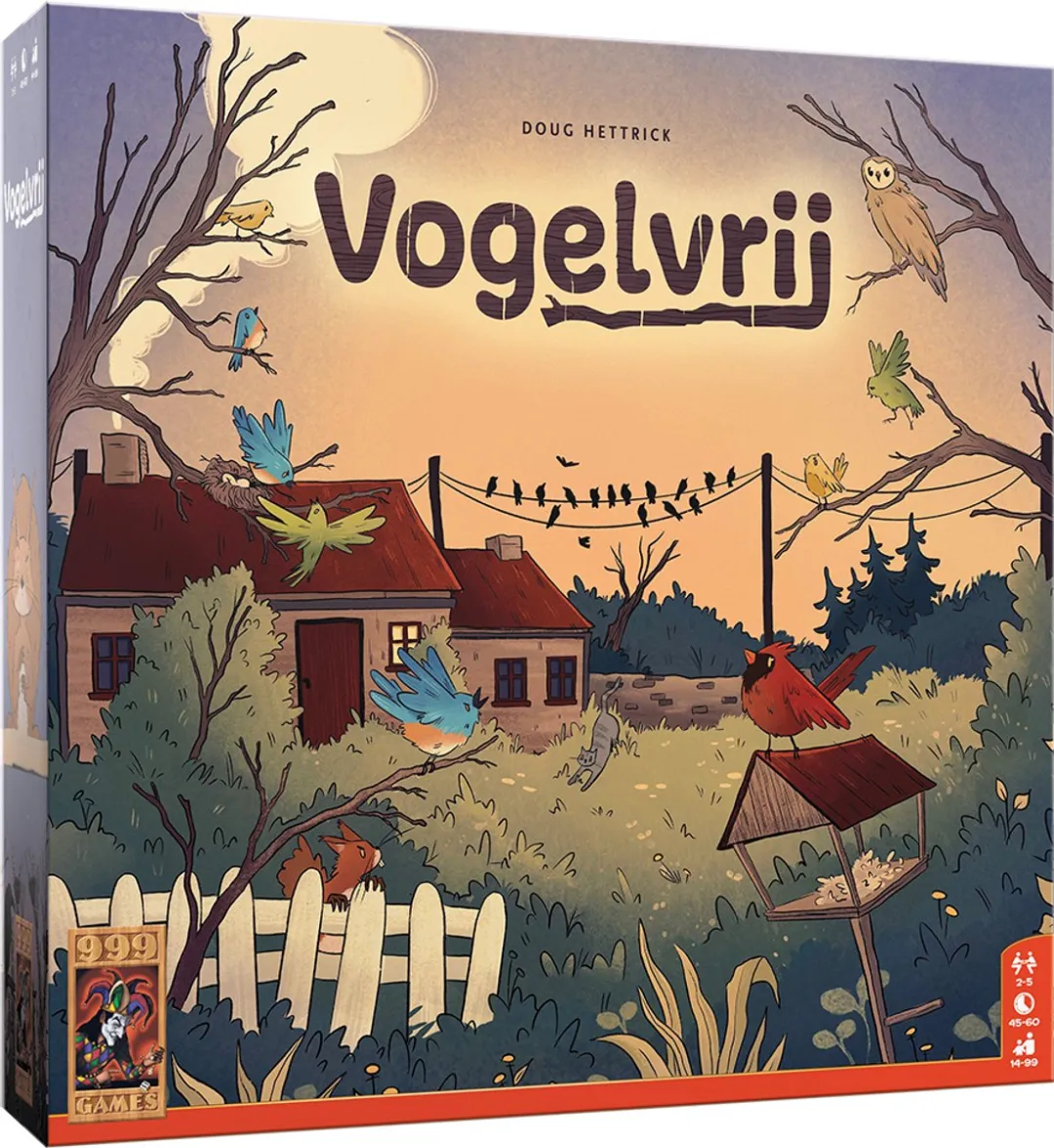 999 Games Vogelvrij Tactisch Spel - 2-5 Spelers