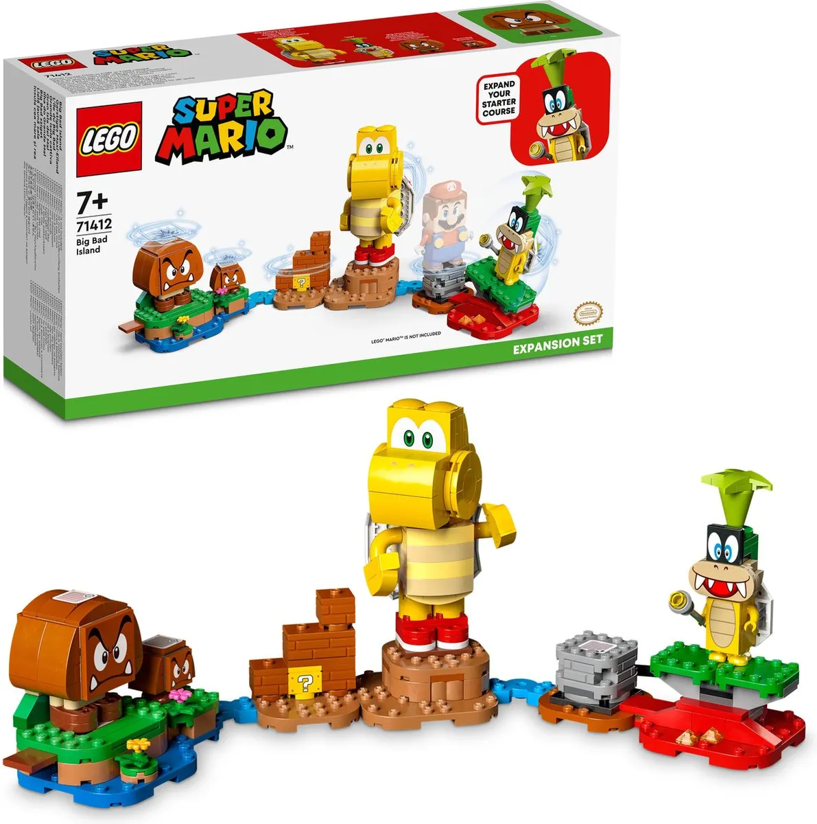 LEGO Super Mario Groot Duister Eiland 71412 - 354 Stukken