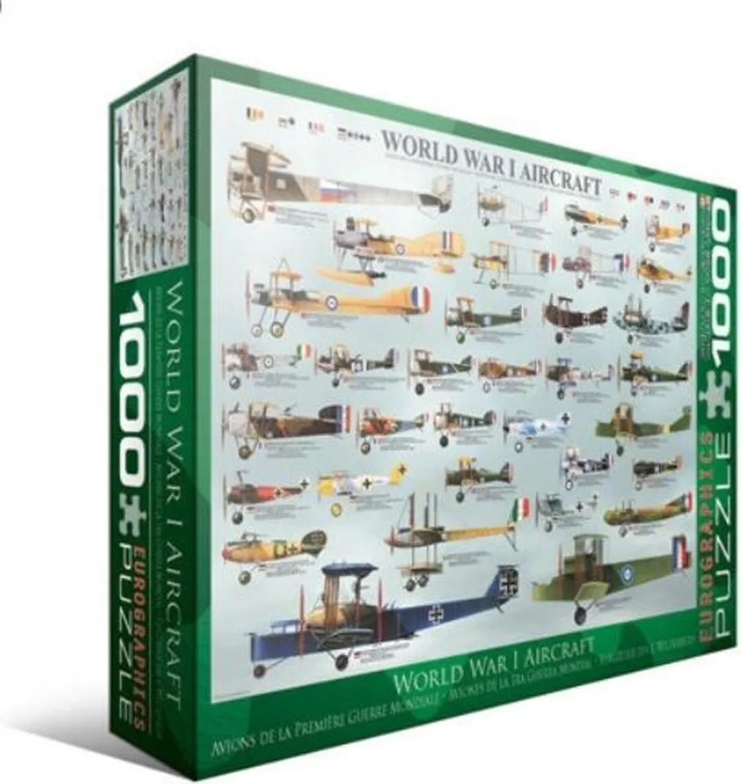Eurographics World War I Aircraft Puzzel 1000 Stuks