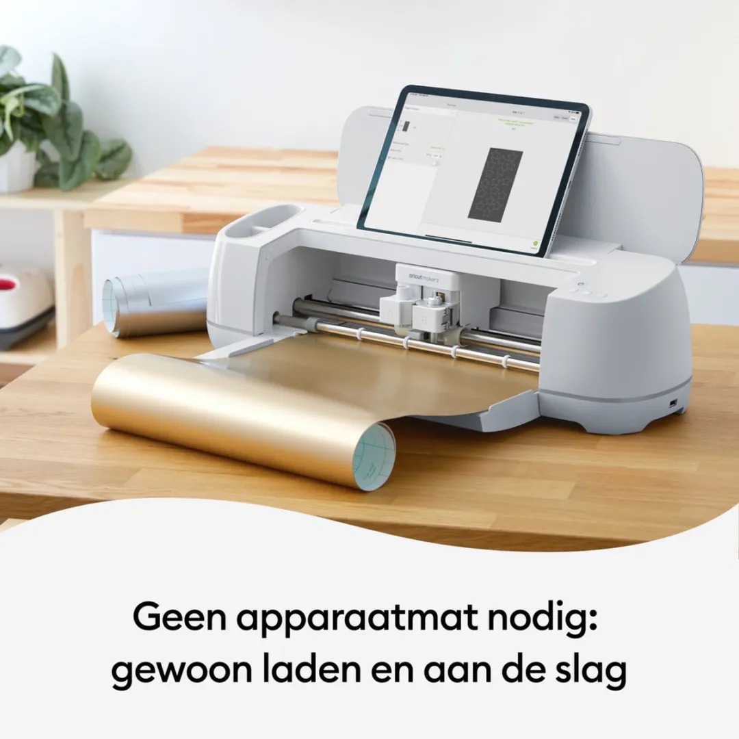 Cricut Smart Vinyl Verwijderbaar 33x91cm - Mat Zilver - afbeelding 4 van 6