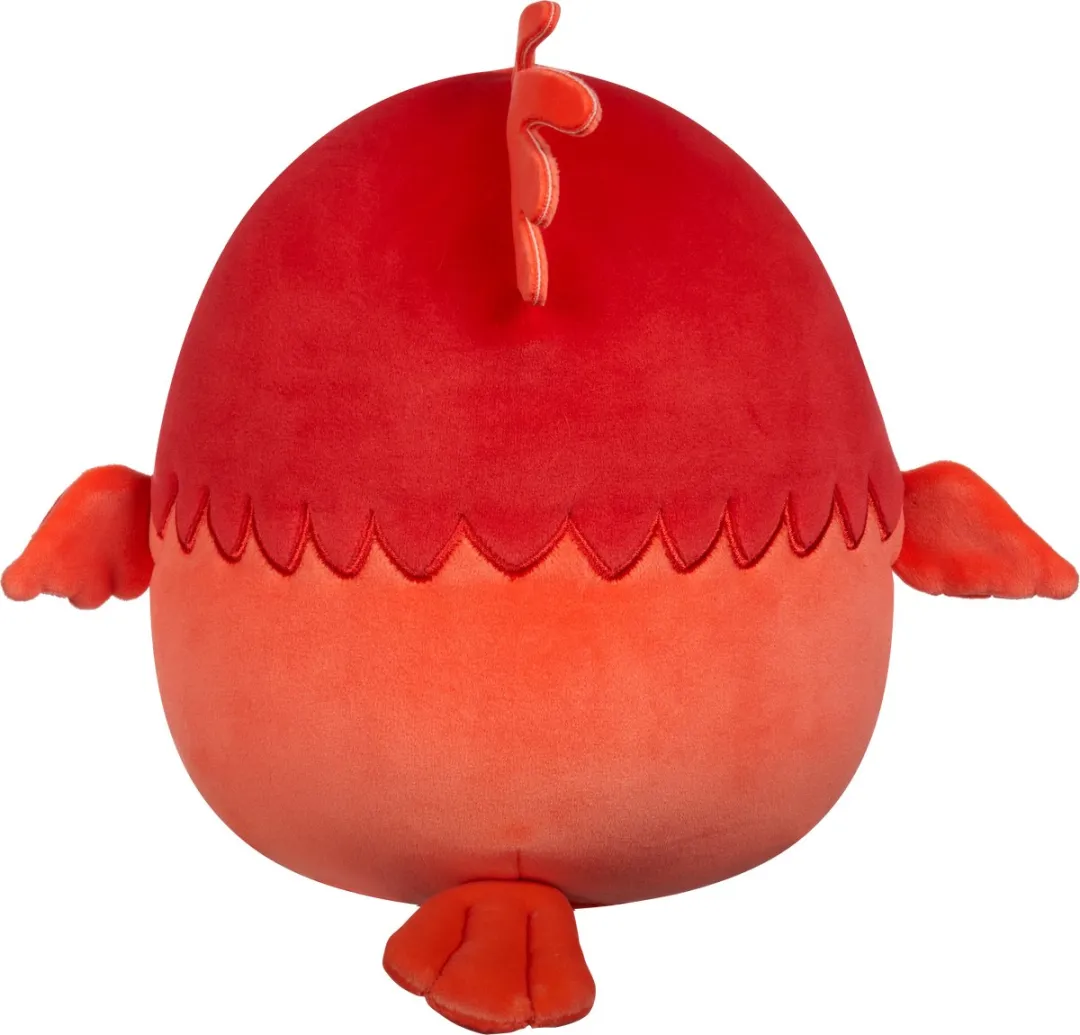 Squishmallows Harry Potter Fawkes 20cm Plush - Rood/Oranje/Geel