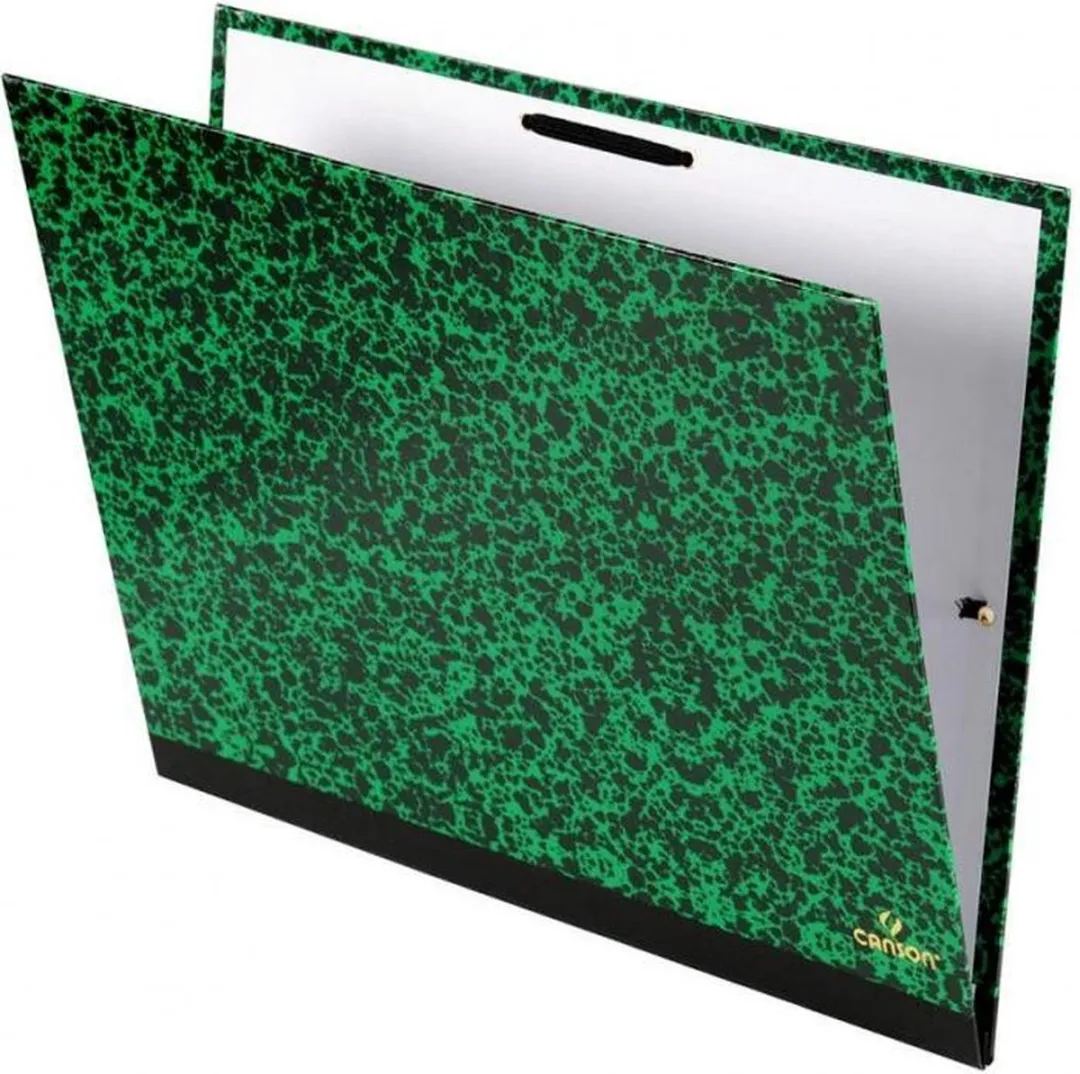 Canson Studio Tekenmap 26x33cm - Groen/Zwart