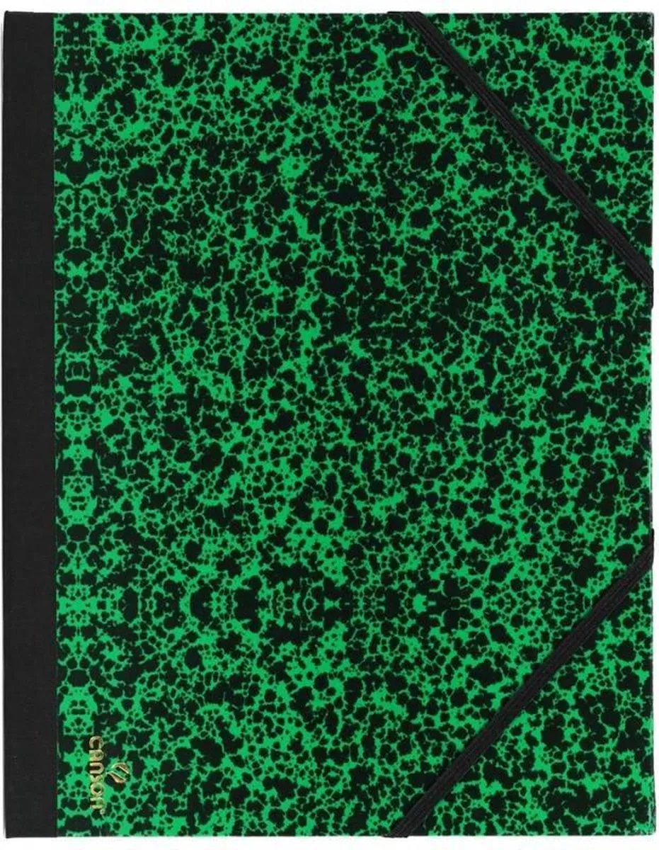 Canson Studio Tekenmap 26x33cm - Groen/Zwart
