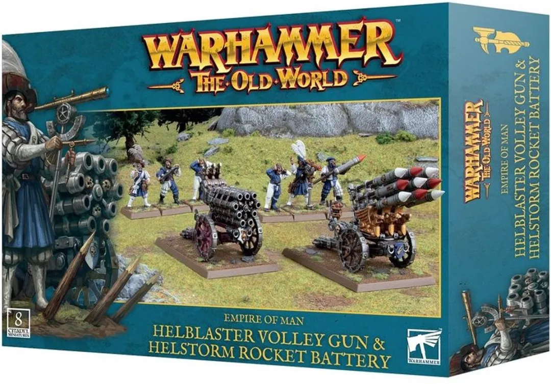 Games Workshop Warhammer The Old World Empire Helblaster & Helstorm