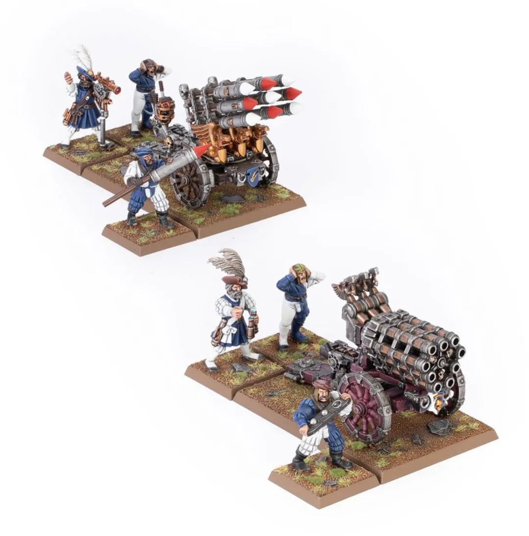 Games Workshop Warhammer The Old World Empire Helblaster & Helstorm - 114 Onderdelen
