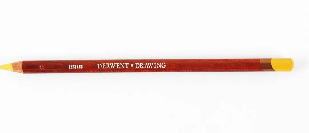 Derwent Drawing Kleurpotlood 5720 Okergeel - 24 Stuks