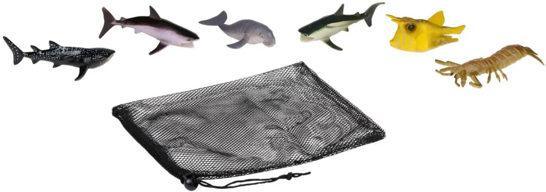 Eddy Toys Zeedieren Speelgoedset 6 Stuks