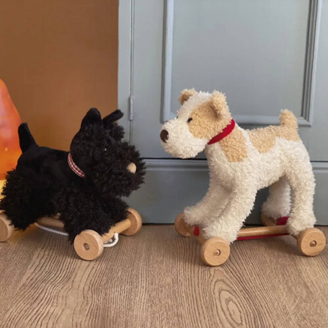 Egmont Toys Houten Trekfiguur Elliot - Multikleur