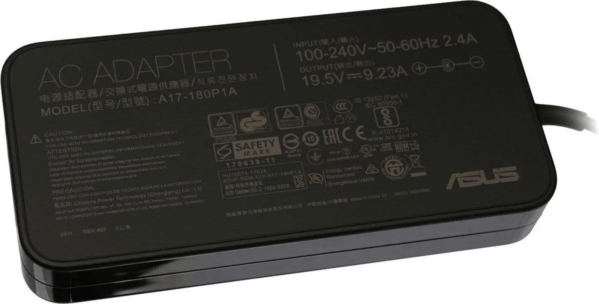 ASUS 0A001-00262300 Oplader 180W