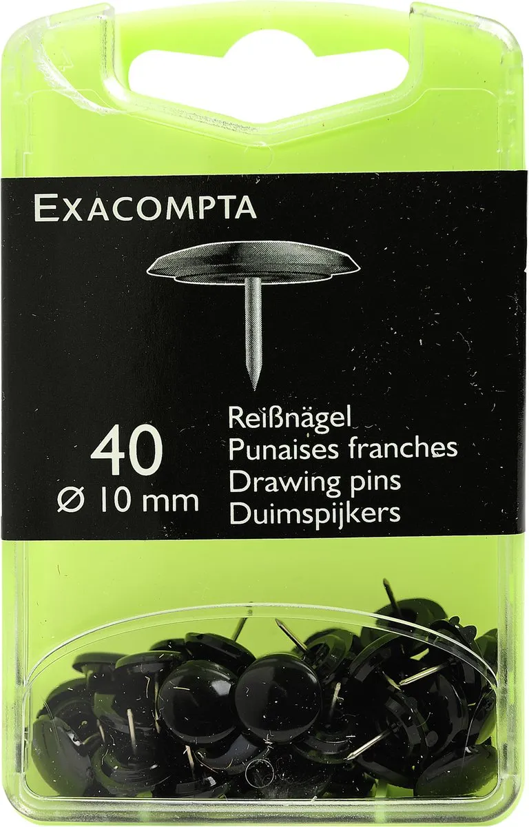 Exacompta Doos Duimspijkers 40 Stuks 7mm x 10mm