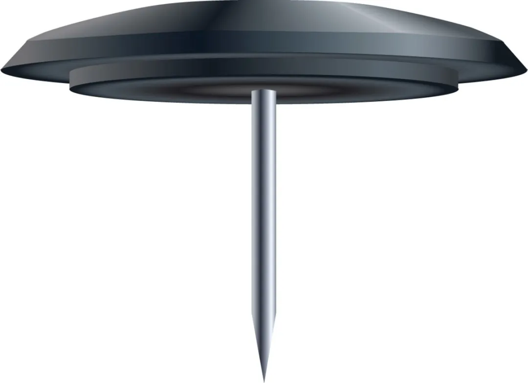 Exacompta Doos Duimspijkers 40 Stuks 7mm x 10mm - Zwart