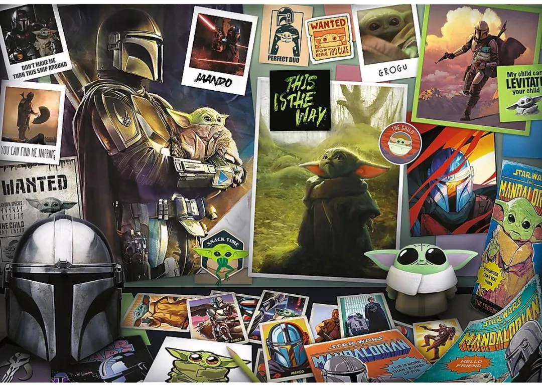 Trefl Grogu Collectie Star Wars De Mand Puzzel 1000 Stuks - Multicolor