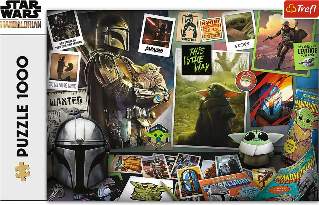 Trefl Grogu Collectie Star Wars De Mand Puzzel 1000 Stuks - Multicolor