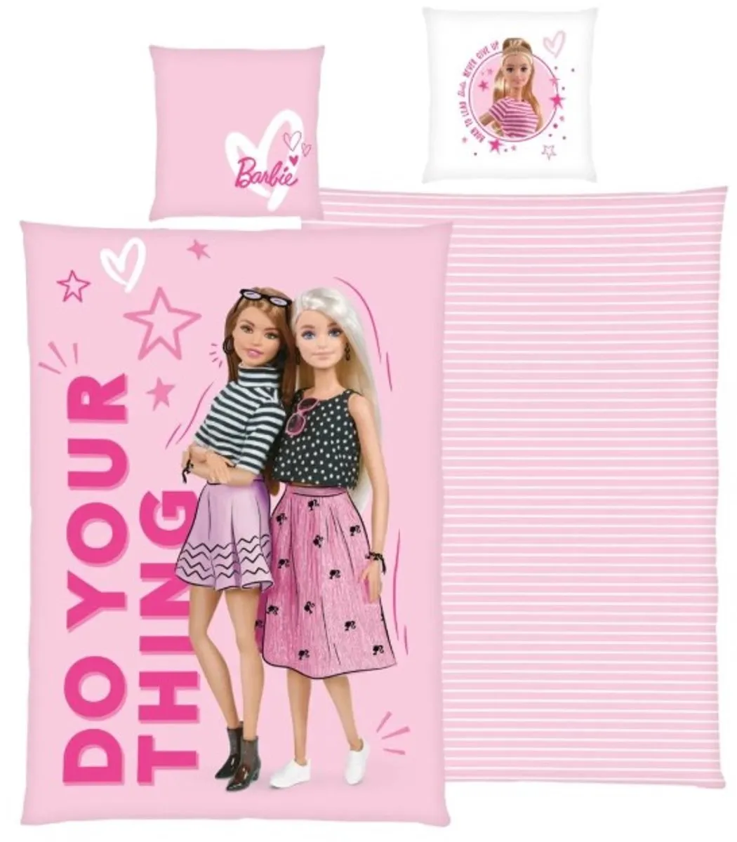 Barbie Dekbedovertrek 140x200cm