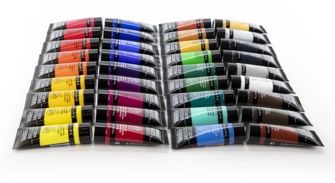 Liquitex Basics Acrylverfset 36 Kleuren - 22ml Multicolor