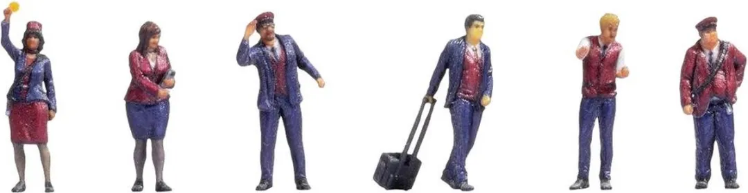 Noch Spoorwegpersoneel Z Figuren