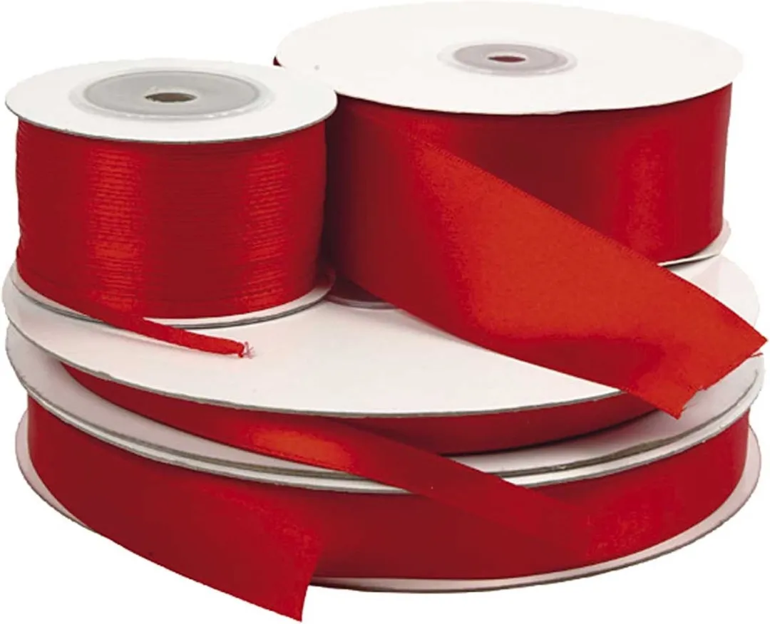 Creativ Company Satijnlint 3mm Rood - 100m