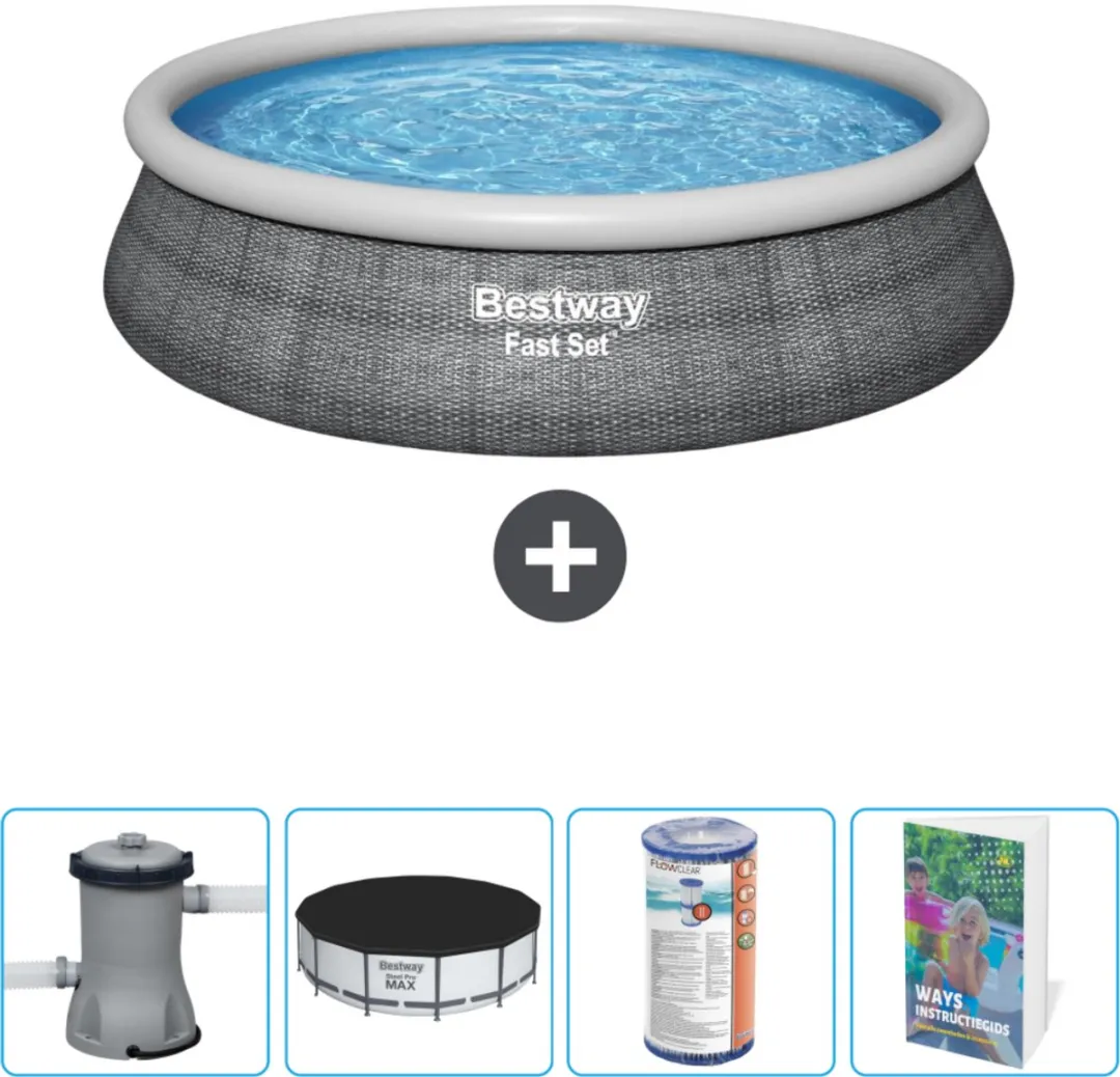 Bestway Fast Set Rond Zwembad 457cm