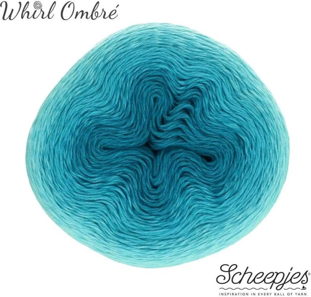 Scheepjes Whirl Ombré Wol - 561 Sippy Sage