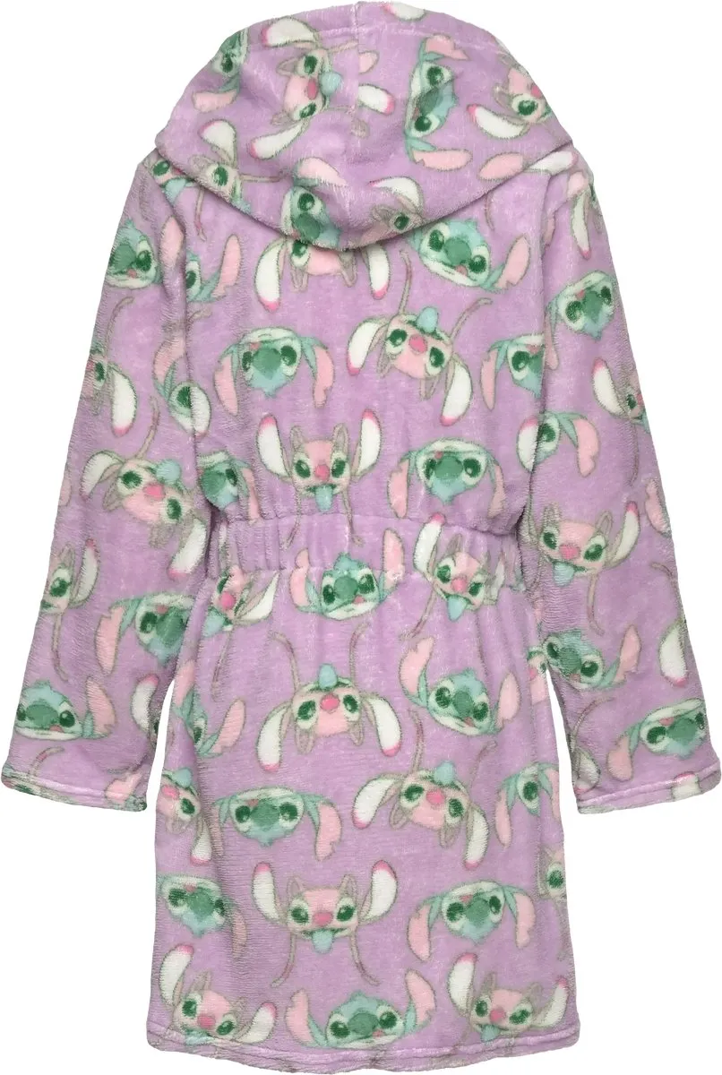 Disney Lilo & Stitch Badjas Maat 104 - Paars - afbeelding 2 van 2