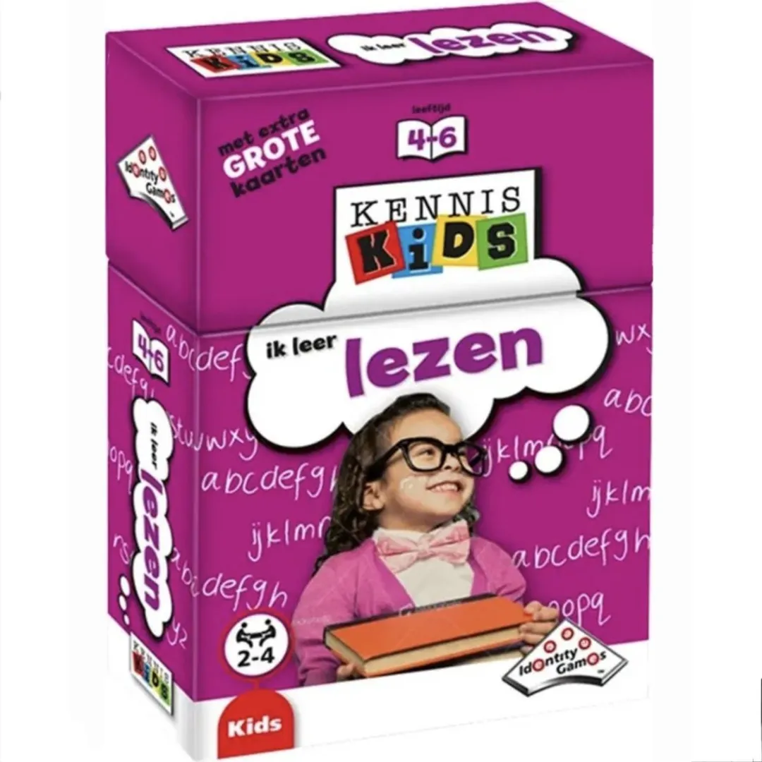 Identity Games Kennis Kids Leren Lezen