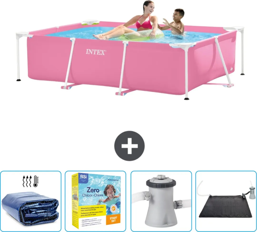 Intex Frame Zwembad 220x150x60cm Roze