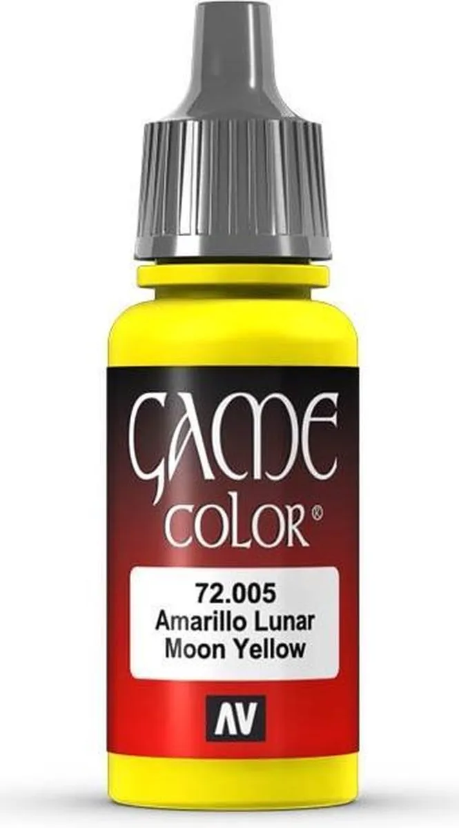 Vallejo Game Color Acrylverf Moon Yellow 18ml