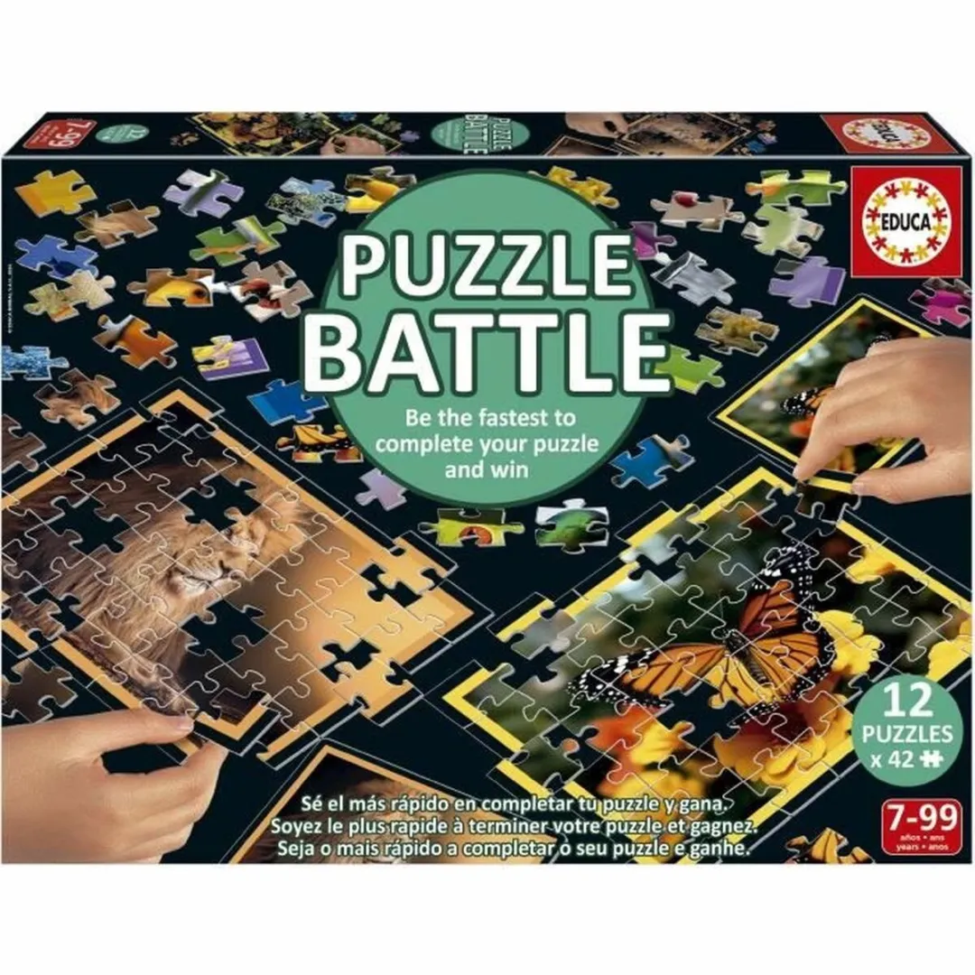 Educa Battle Jr Natura Puzzel