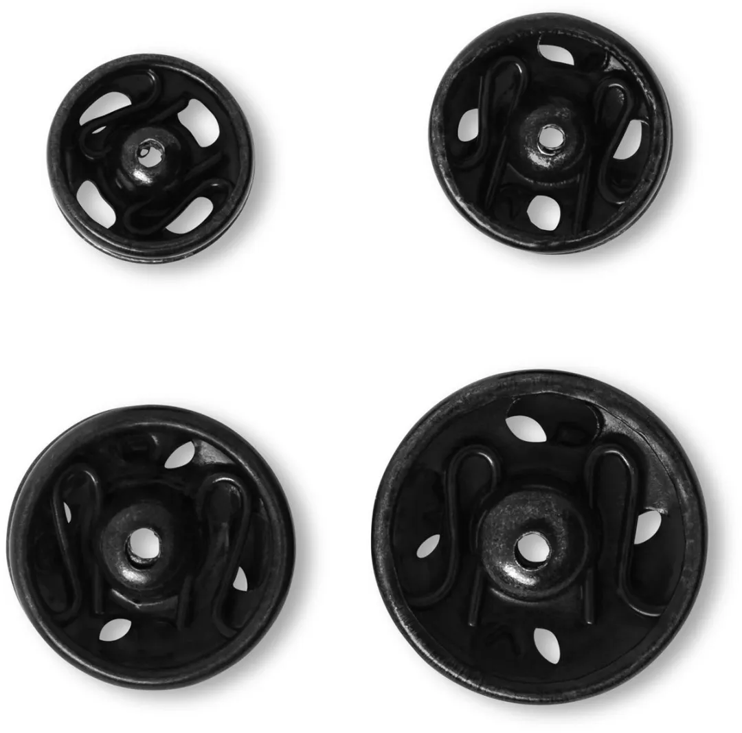 Prym Aannaaidrukknopen 6-11mm - 20 Stuks Zwart