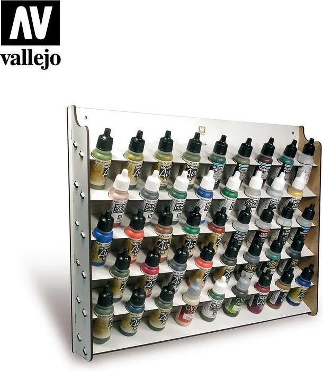 Vallejo Wall Mounted Paint Display