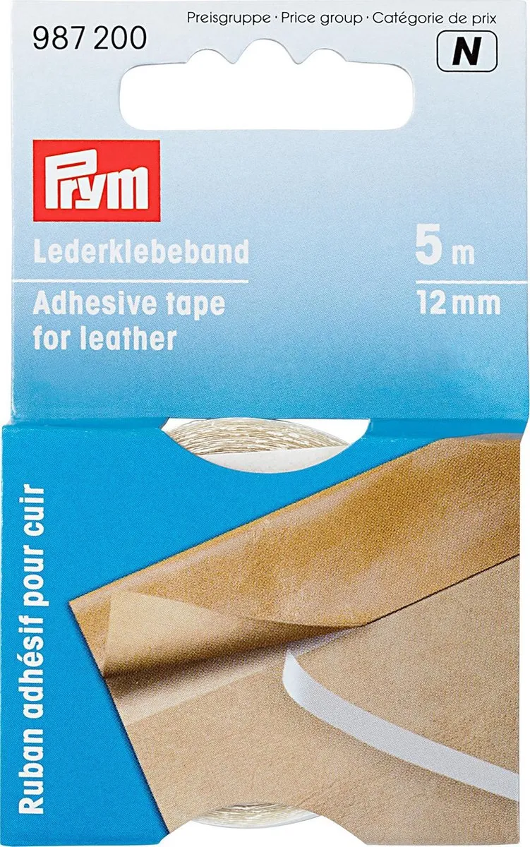 Prym Zelfklevende Ledertape 12mm