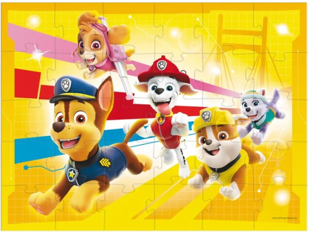 Dodo Toys Paw Patrol Puzzel 30 Stuks - Chase, Marshall, Skye, Rubble & Everest