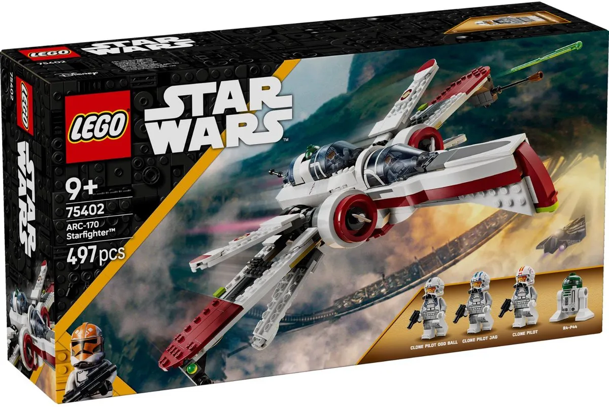 LEGO Star Wars ARC-170 Starfighter 75402 - 497 Stukken - Multicolor