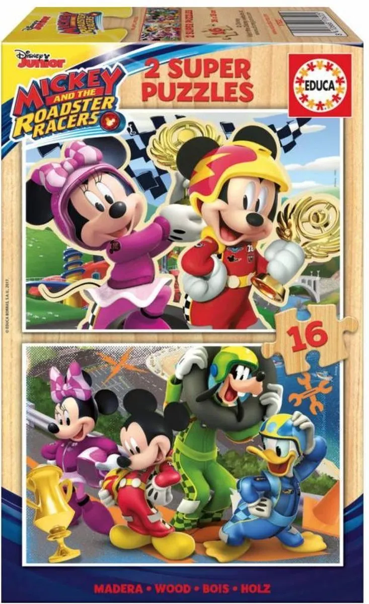 Educa Mickey and the Roadster Racers Puzzel 1000 Stuks