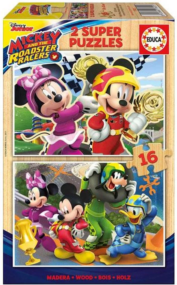 Educa Mickey and the Roadster Racers Puzzel 1000 Stuks